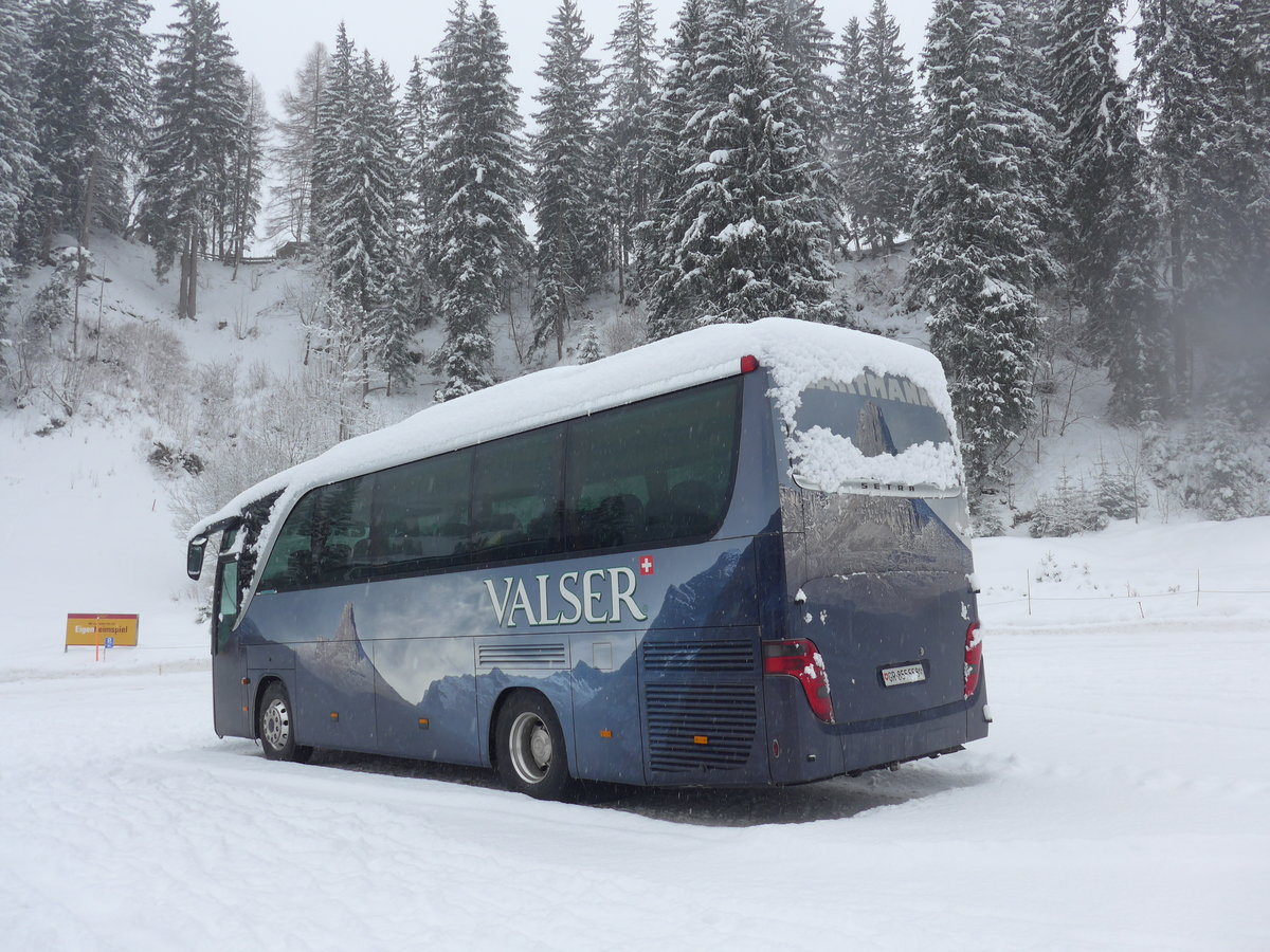 (201'119) - Gartmann, Vals - GR 855'558 - Setra am 13. Januar 2019 in Adelboden, ASB