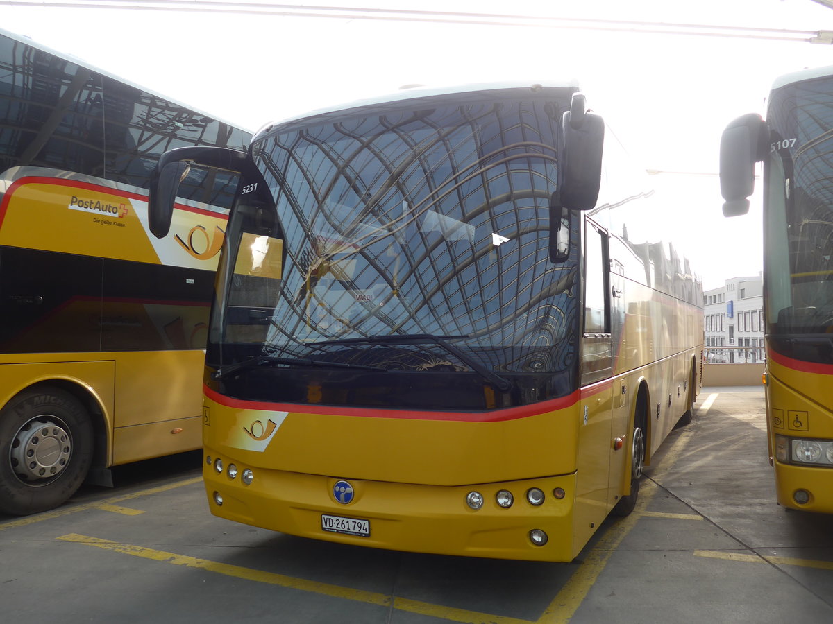 (201'860) - CarPostal Ouest - VD 261'794 - Temsa (ex TpM, Mesocco Nr. 19; ex AutoPostale Ticino) am 2. Mrz 2019 in Chur, Postautostation