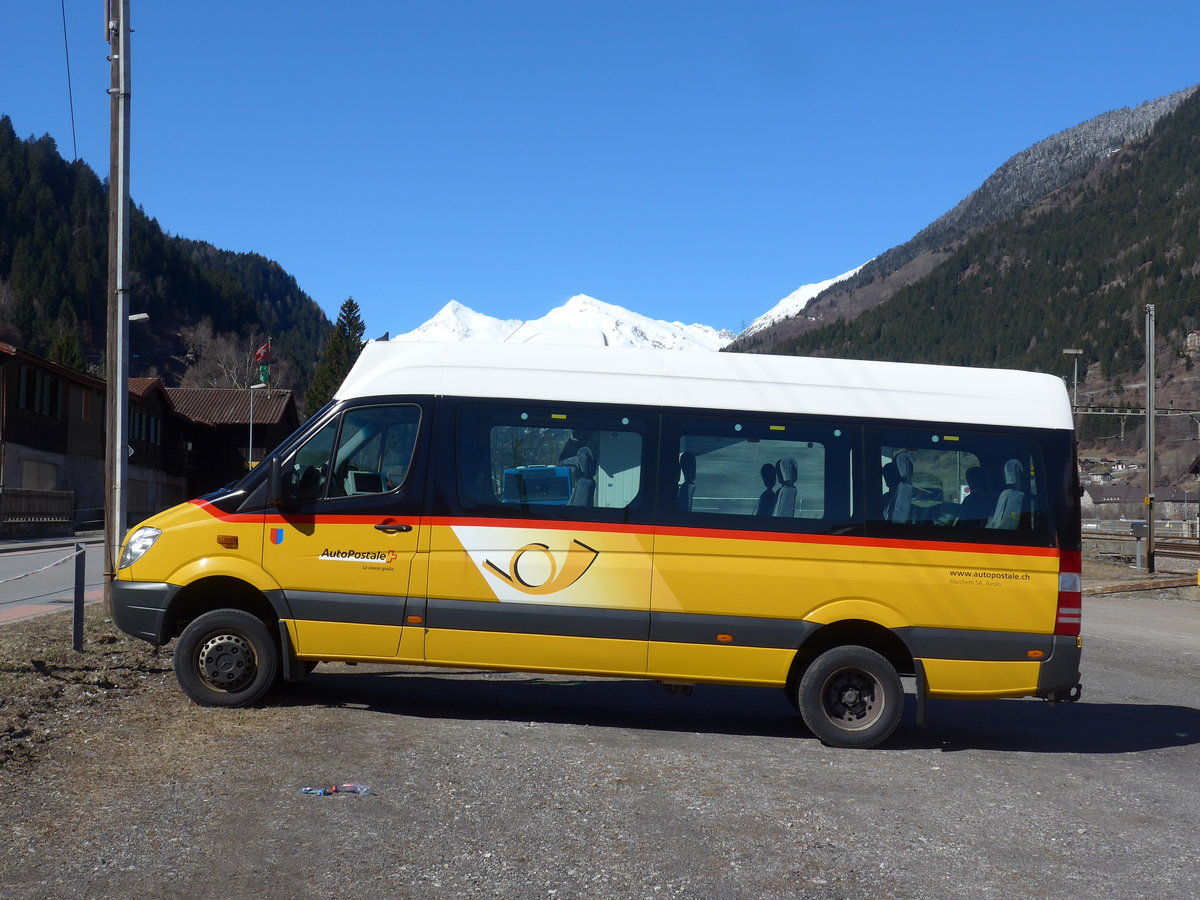 (202'549) - Marchetti, Airolo - TI 255'319 - Mercedes am 19. Mrz 2019 in Ambri, Garage