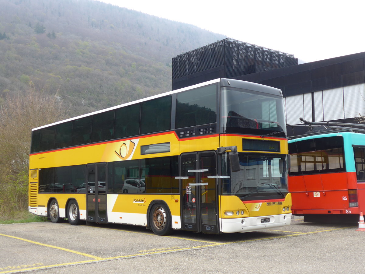 (203'675) - PostAuto Ostschweiz - (SG 273'223) - Neoplan (ex AR 14'844; ex P 27'015) am 14. April 2019 in Biel, Rattinbus