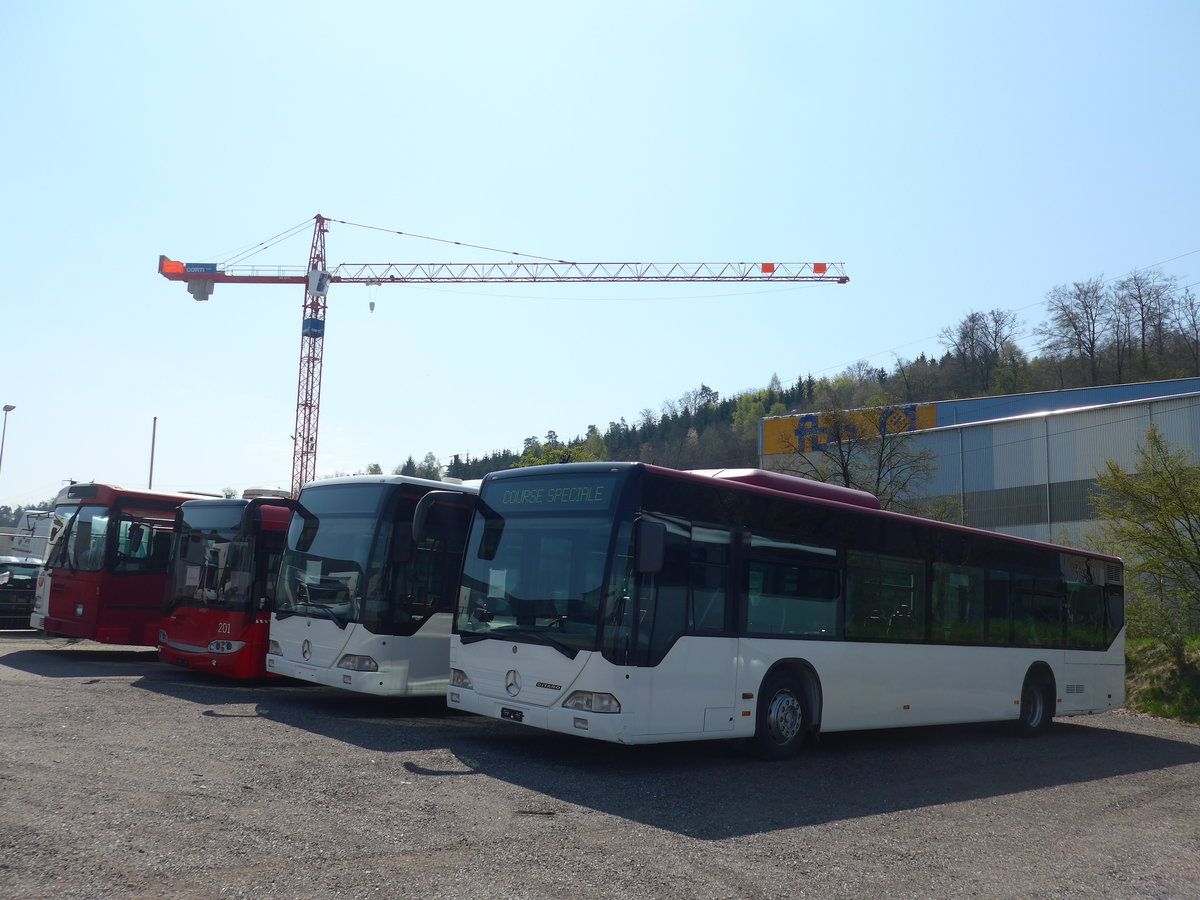 (203'835) - Lathion, Sion - Nr. 18 - Mercedes (ex PostAuto Wallis Nr. 70; ex Lathion, Sion Nr. 70) am 19. April 2019 in Kloten, EvoBus