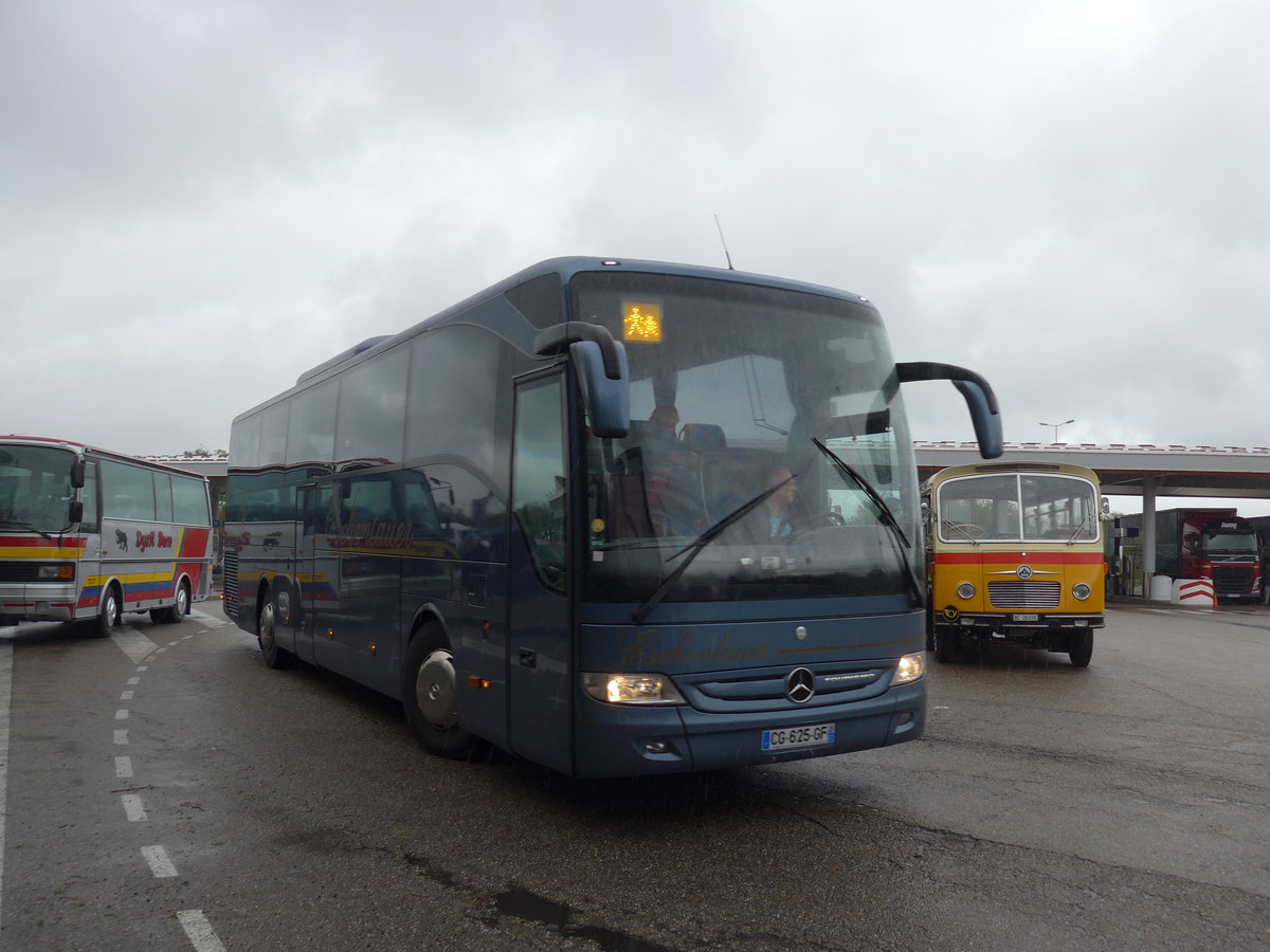 (203'931) - Eschenlauer, Illkirch - CG 625 GF - Mercedes am 26. April 2019 in Orschwiller, Raststtte