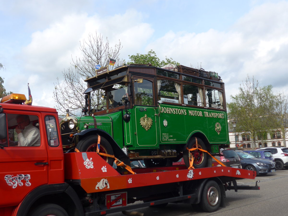 (204'054) - Aus Deutschland: Gross, Nrdlingen - DON 0754 - International (ex Johnston, GB-Richmond) am 26. April 2019 in Haguenau, Parkplatz
