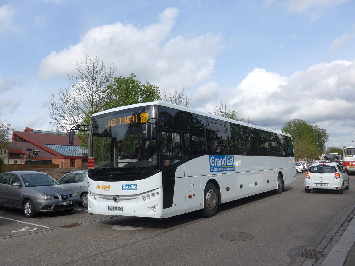 (204'059) - Antoni, Haguenau - EZ 529 KK - Temsa am 26. April 2019 in Haguenau, Parkplatz