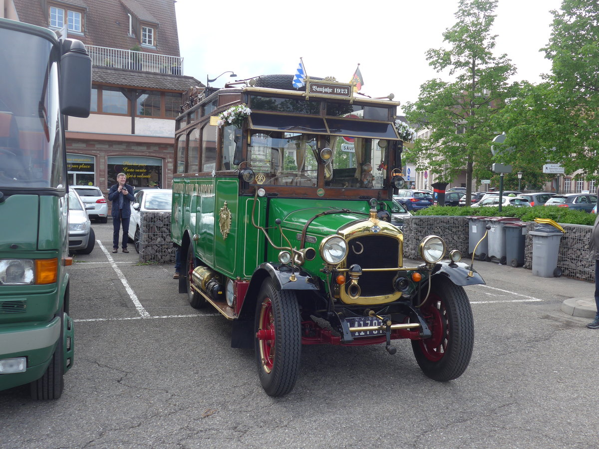 (204'092) - Aus Deutschland: Gross, Nrdlingen - DON 0754 - International (ex Johnston, GB-Richmond) am 26. April 2019 in Haguenau, Parkplatz
