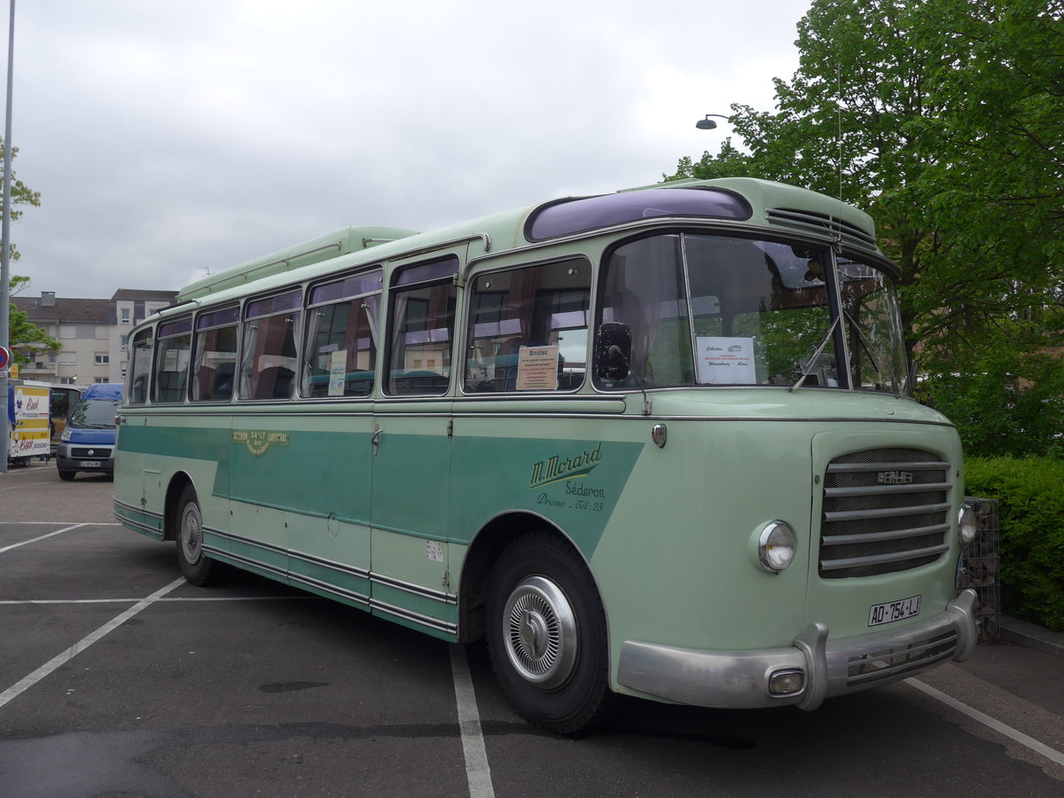 (204'156) - Morard, Sderon (AAF) - AD 754 LJ - Berliet/Gangloff Colmar am 27. April 2019 in Haguenau, Parkplatz