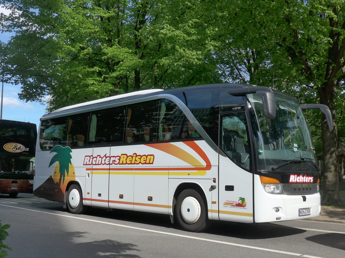 (204'961) - Richters, Nordhorn - NOR-C 909 - Setra am 11. Mai 2019 in Hamburg, St. Pauli