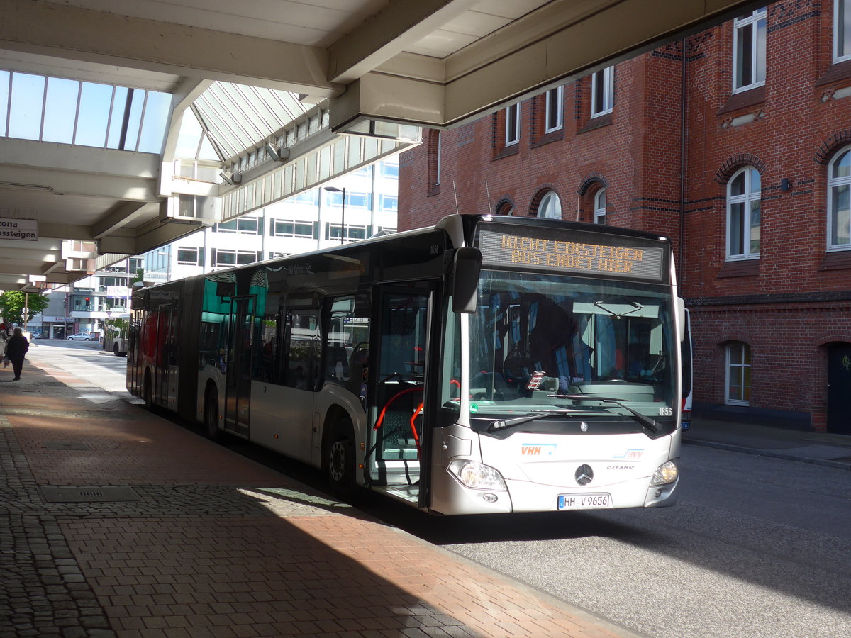 (204'972) - VHH Hamburg - Nr. 1656/HH-V 9656 - Mercedes am 11. Mai 2019 beim Bahnhof Hamburg Altona