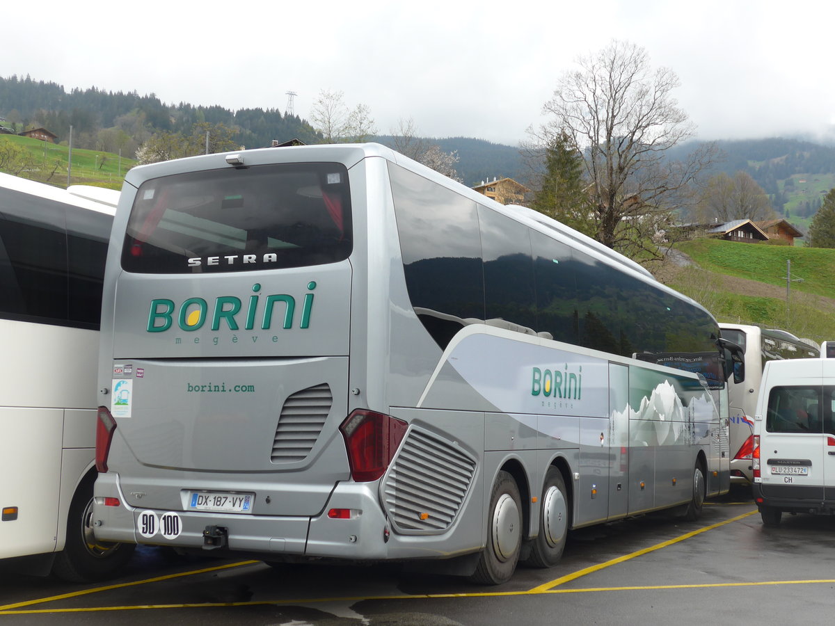 (205'326) - Aus Frankreich: Borini, Megve - DX 187 VY - Setra am 19. Mai 2019 in Grindelwald, Grund