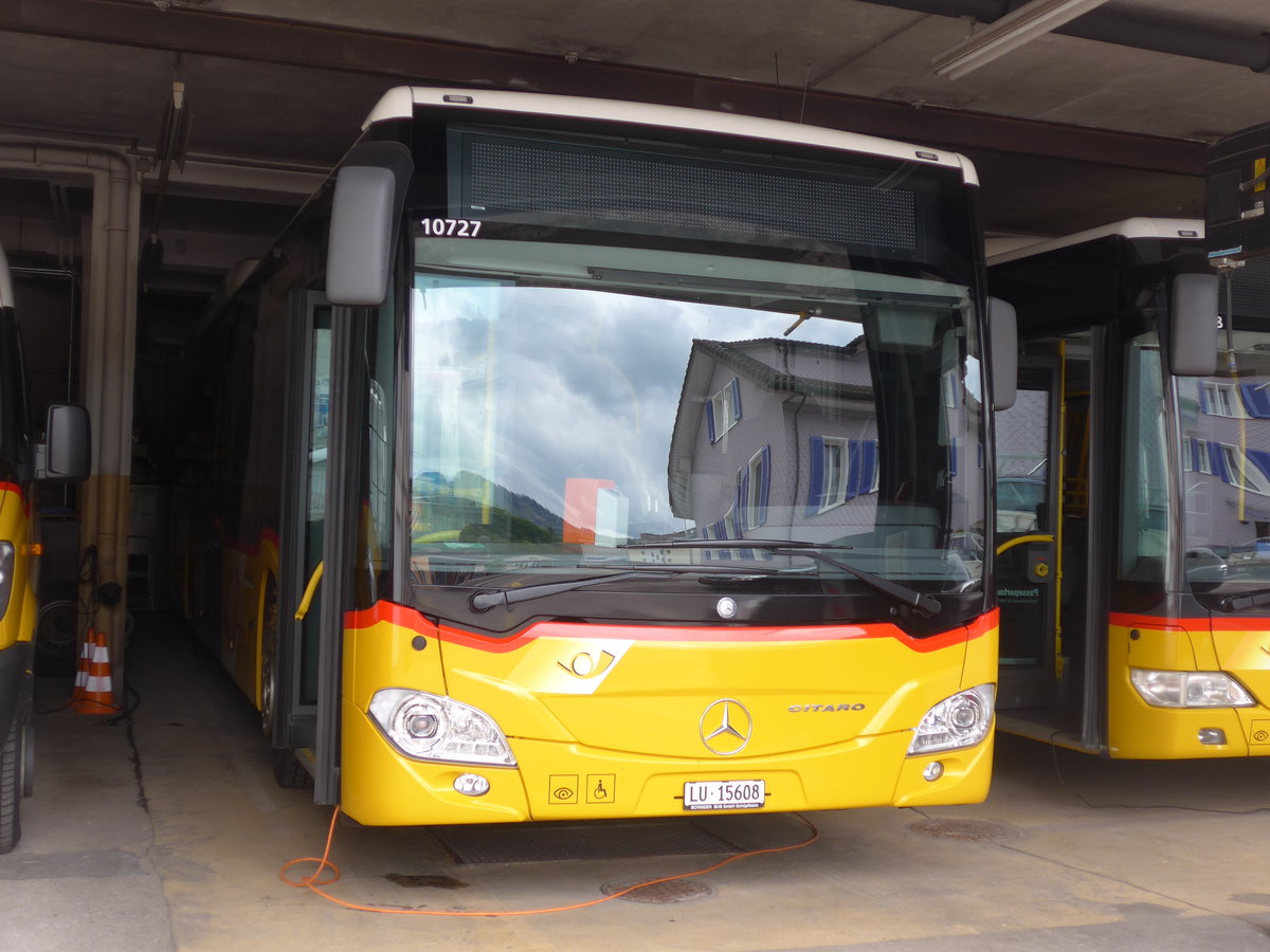 (205'577) - Schnider, Schpfheim - LU 15'608 - Mercedes (ex LU 15'754) am 27. Mai 2019 in Schpfheim, Garage