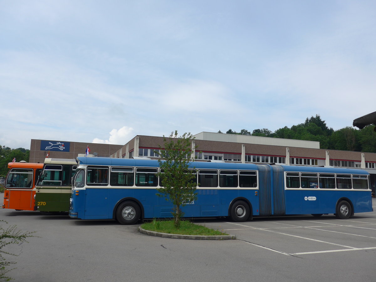 (206'613) - VBZ Zrich (TMZ) - Nr. 540/ZH 315'491 - Saurer/Saurer (ex Nr. 7540; ex Nr. 540) am 22. Juni 2019 in Emmenbrcke, Debrunner Acifer