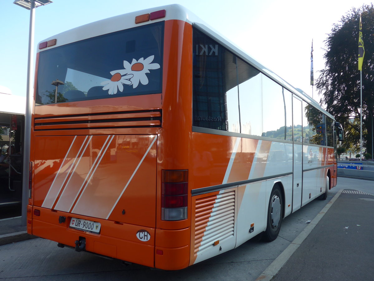 (206'850) - AAGU Altdorf - Nr. 49/UR 9000 - Setra am 30. Juni 2019 beim Bahnhof Luzern