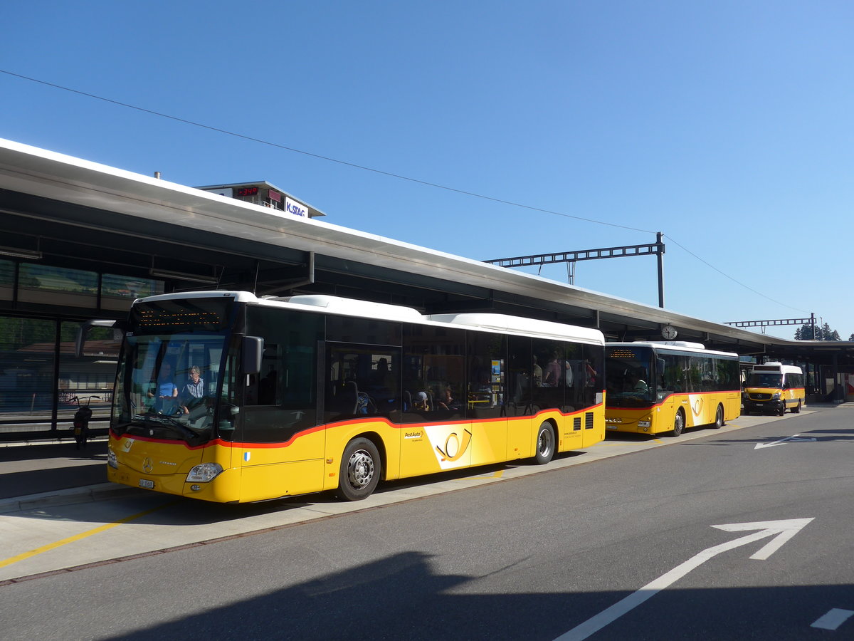 (206'864) - Schnider, Schpfheim - LU 15'608 - Mercedes (ex LU 15'754) am 30. Juni 2019 beim Bahnhof Schpfheim