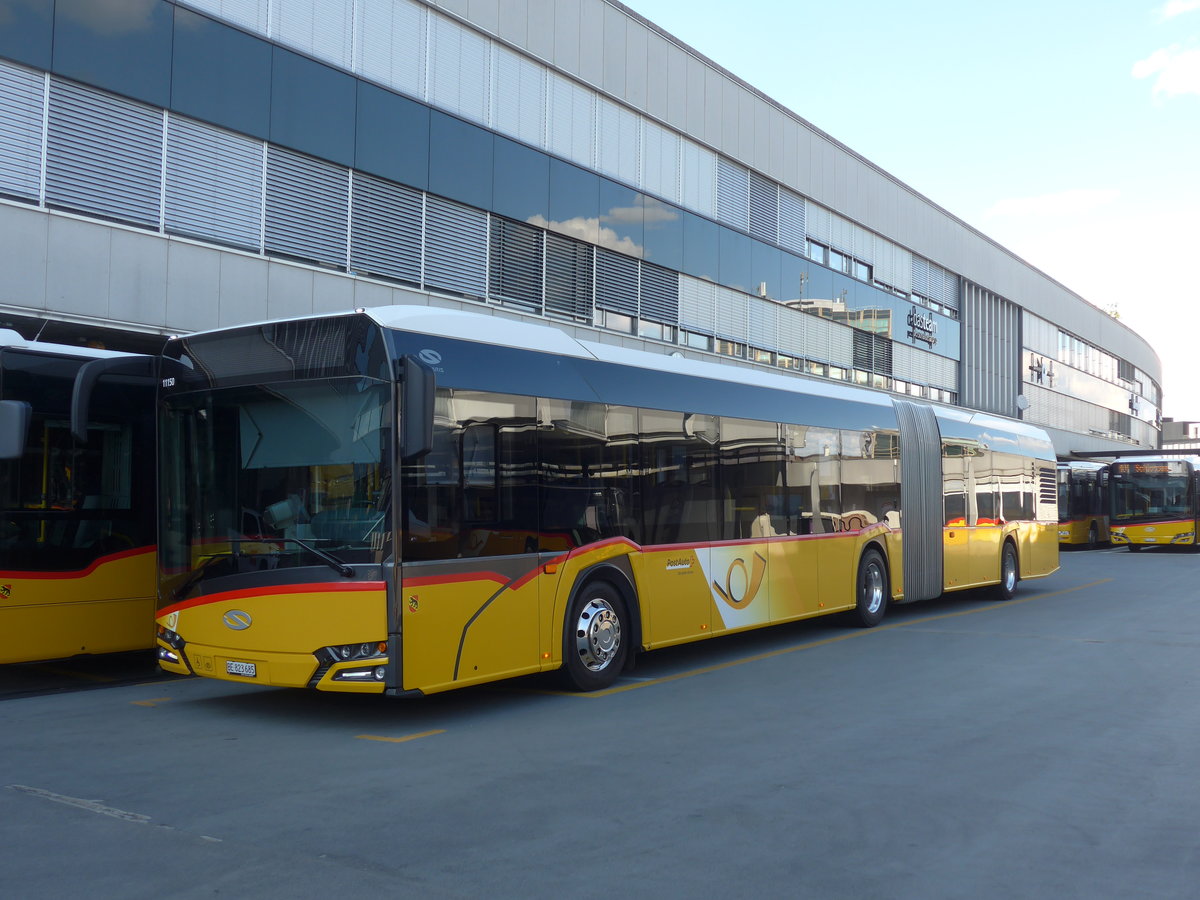 (207'555) - PostAuto Bern - Nr. 685/BE 823'685 - Solaris am 7. Juli 2019 in Bern, Postautostation