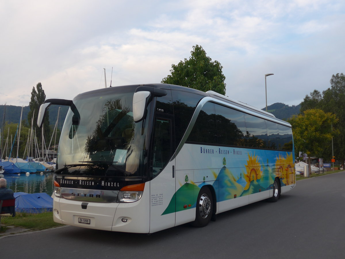 (207'996) - Bhrer, Hirzel - ZH 5998 - Setra am 20. Juli 2019 in Thun, Strandbad