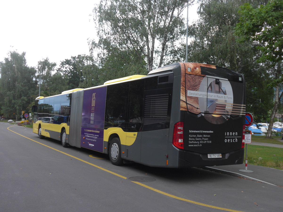 (208'217) - STI Thun - Nr. 165/BE 752'165 - Mercedes am 30. Juli 2019 in Thun, Lachen