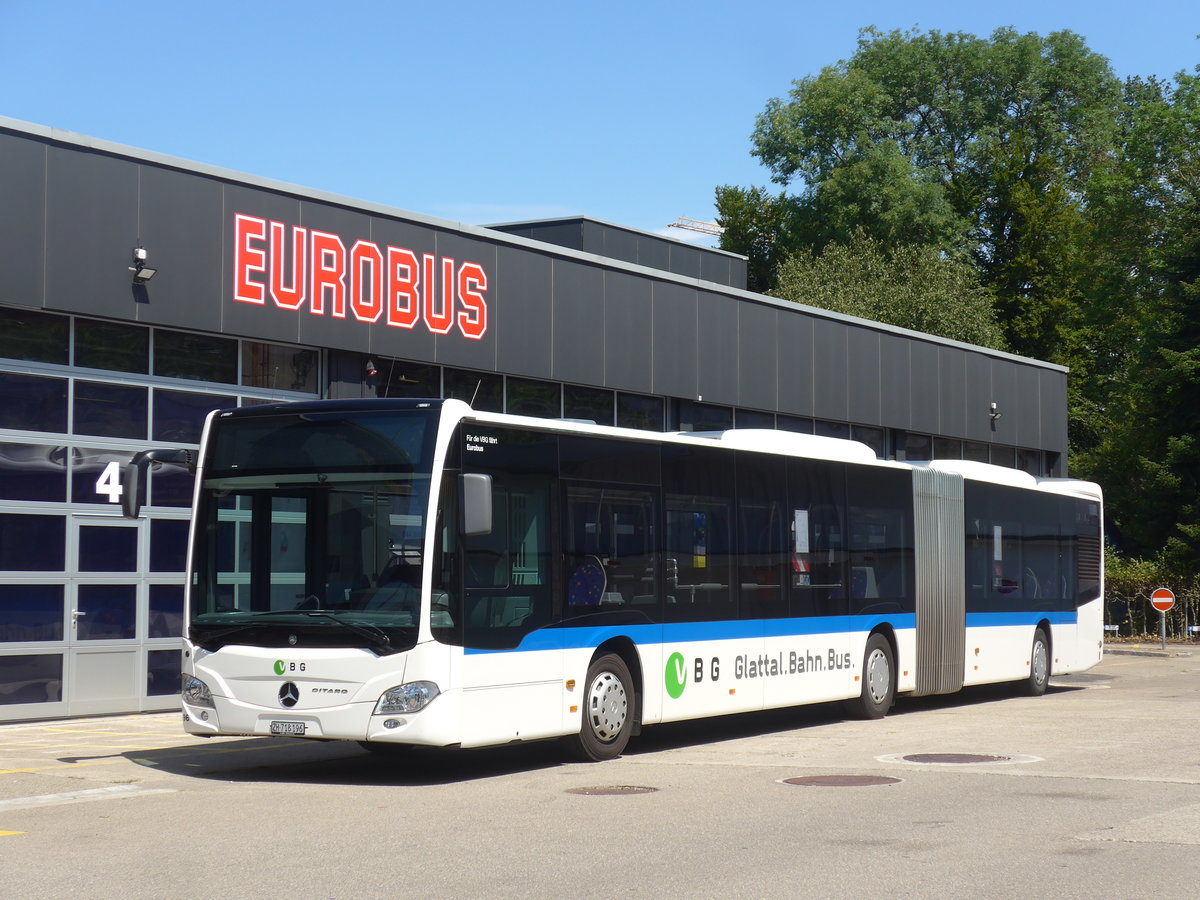 (208'255) - Welti-Furrer, Bassersdorf - Nr. 96/ZH 718'196 - Mercedes am 1. August 2019 in Regensdorf, Garage