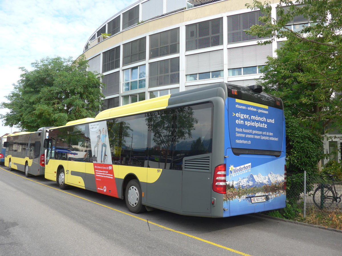 (208'499) - STI Thun - Nr. 154/BE 801'154 - Mercedes am 5. August 2019 bei der Schifflndte Thun