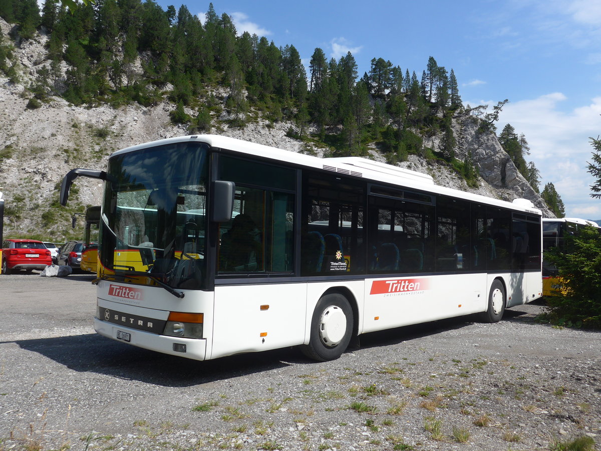 (208'514) - Tritten, Zweisimmen - Nr. 52/BE 26'971 - Setra (ex Interbus, Yverdon Nr. 52; ex AAGL Liestal Nr. 63) am 5. August 2019 in Les Diablerets, Col du Pillon