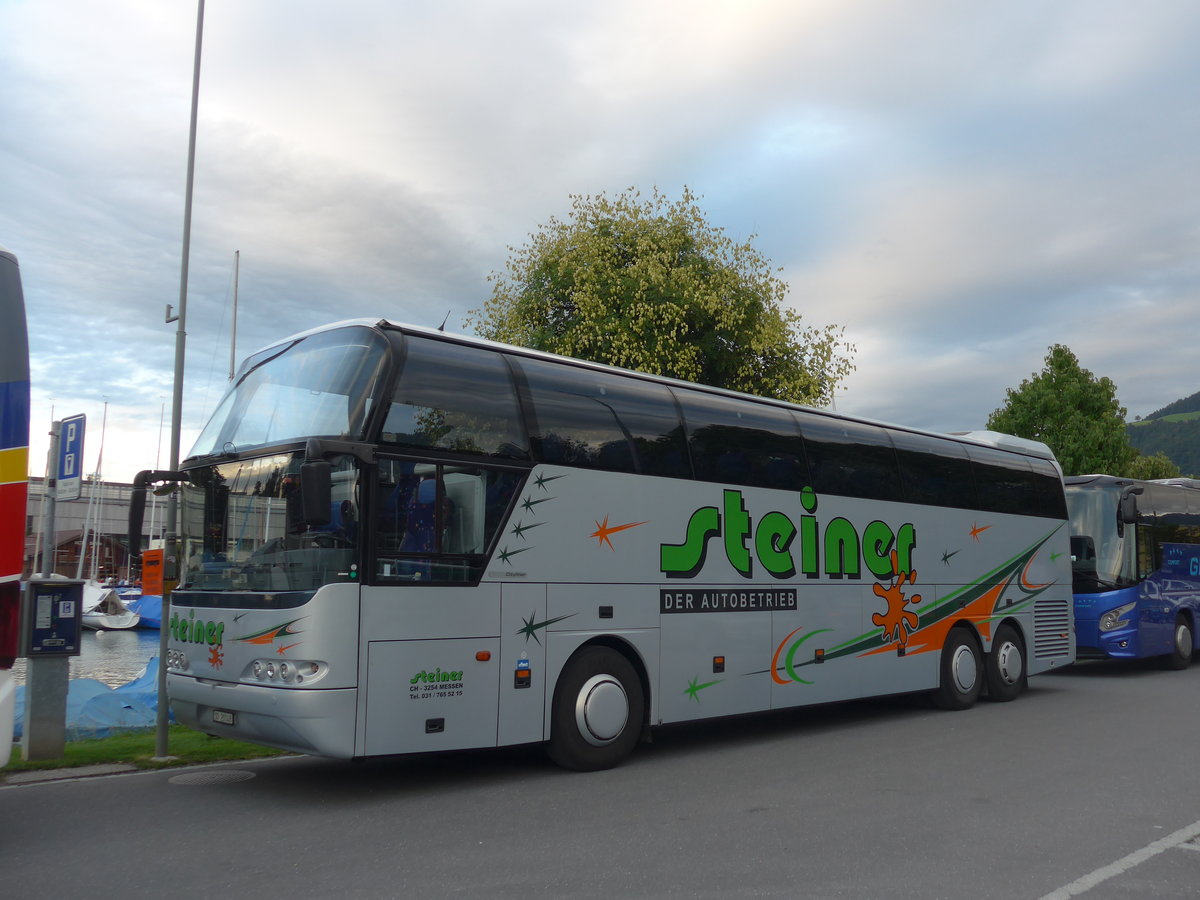 (208'616) - Steiner, Messen - SO 20'148 - Neoplan am 10. August 2019 in Thun, Strandbad