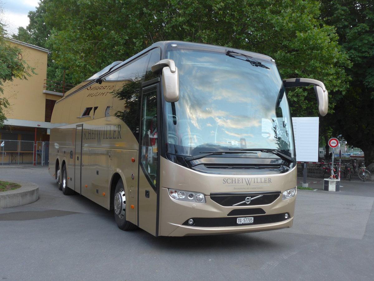 (208'620) - Scheiwiller, Frauenfeld - TG 57'705 - Volvo am 10. August 2019 in Thun, Strandbad