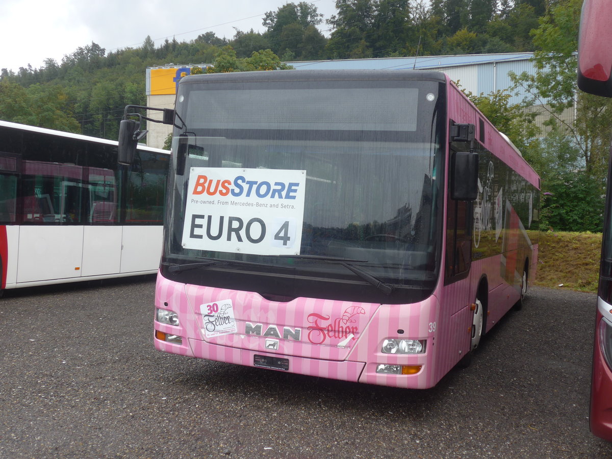 (209'429) - ASm Langenthal - Nr. 39 - MAN am 8. September 2019 in Kloten, EvoBus