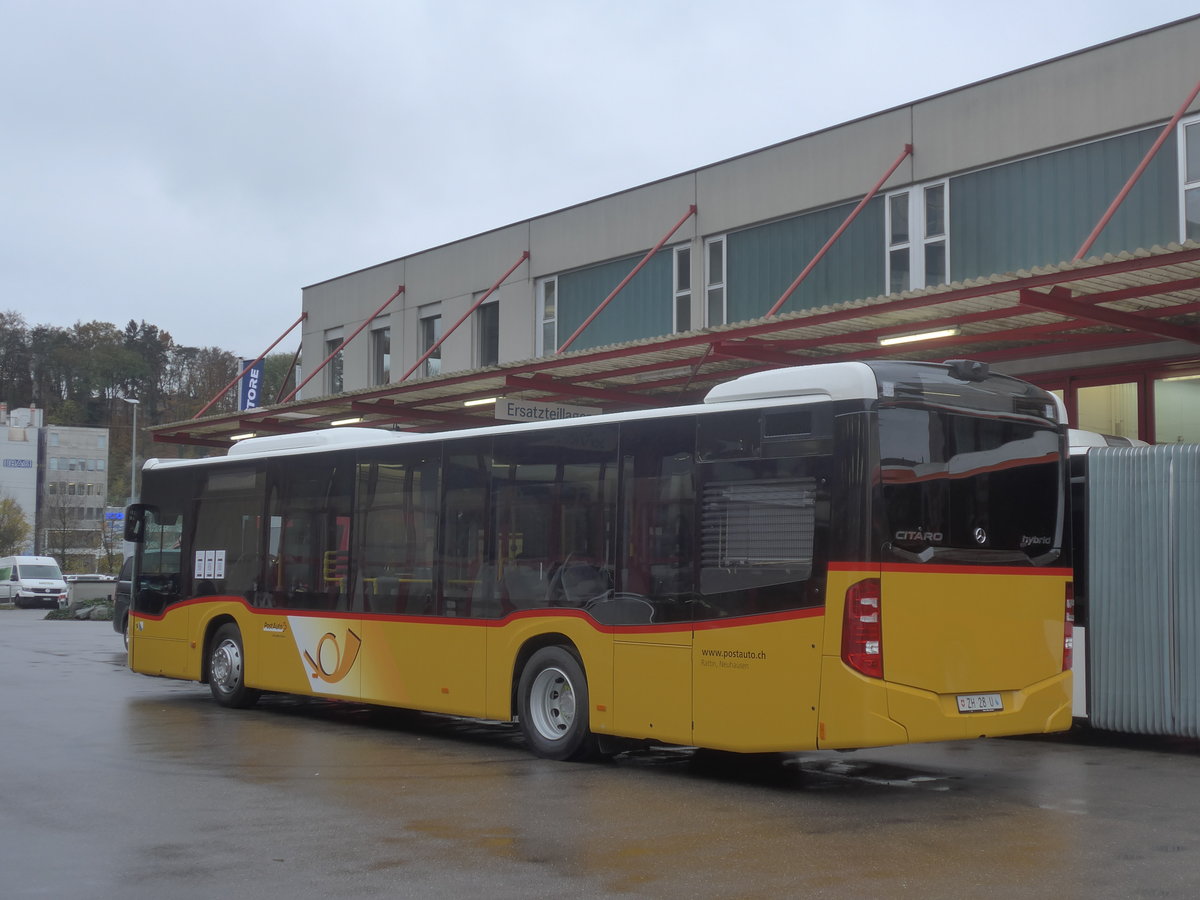 (210'858) - Rattin, Neuhausen - ZH 28 U - Mercedes am 8. November 2019 in Kloten, EvoBus