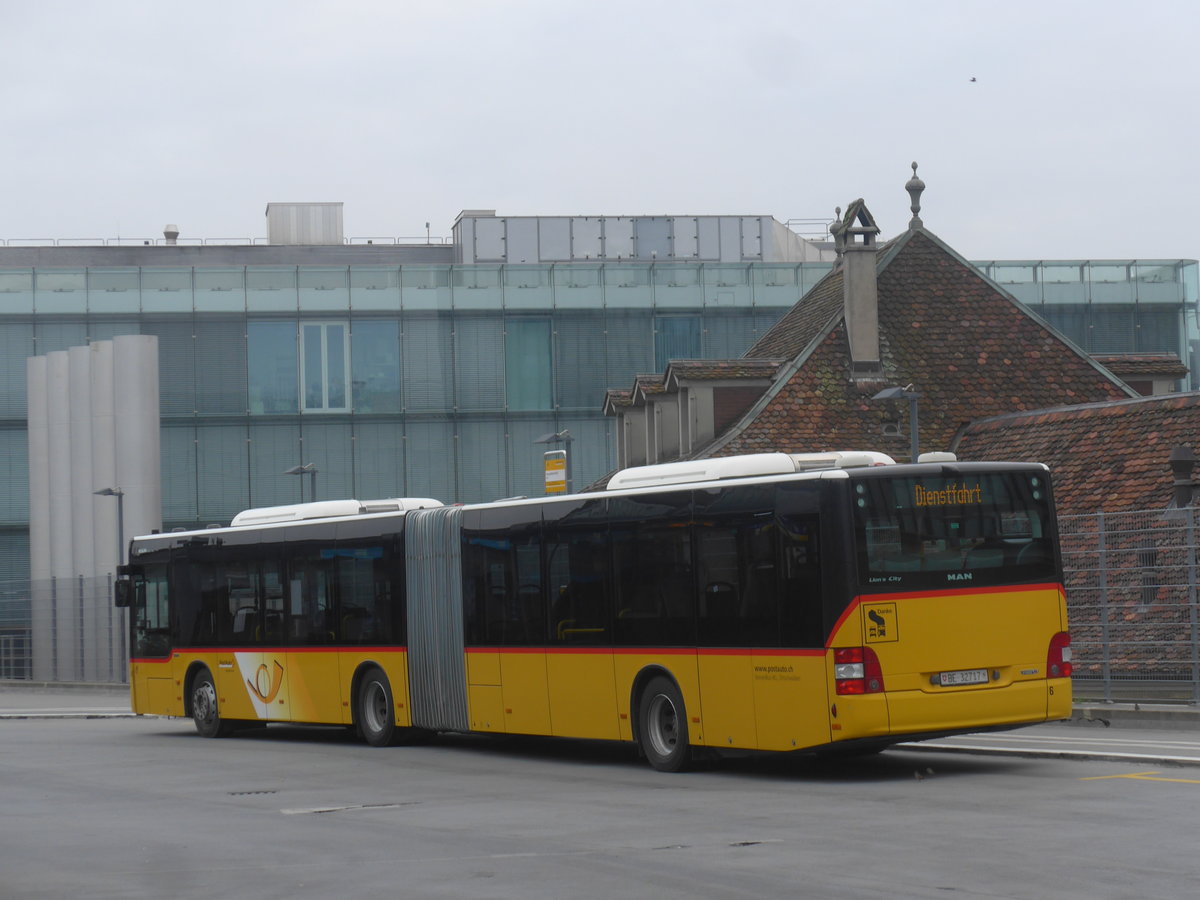 (210'871) - Steiner, Ortschwaben - Nr. 6/BE 32'717 - MAN am 9. November 2019 in Bern, Postautostation