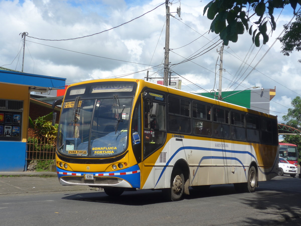 (211'268) - ??? - 4388 - Busscar am 14. November 2019 in La Fortuna