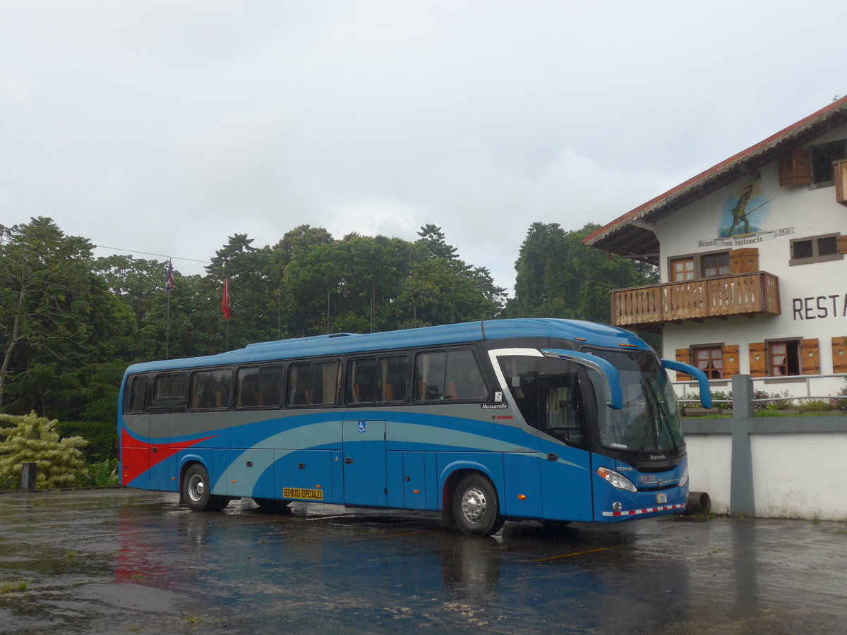 (211'367) - Emtracsa, San Jos - 15'607 - Mascarello/Scania am 15. November 2019 in Nuevo Arenal, Los Hroes