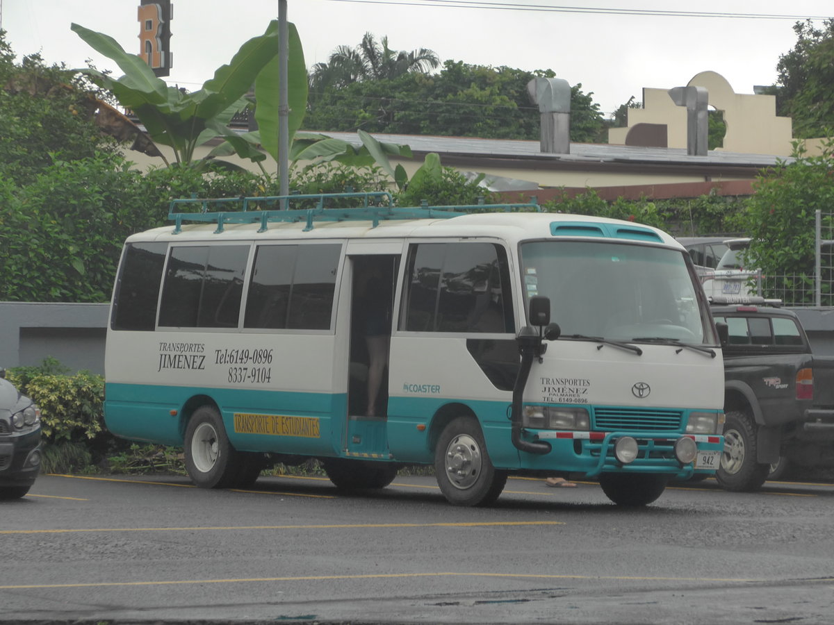 (211'484) - Jimnez, Palmares - 942 - Toyota am 17. November 2019 in La Fortuna