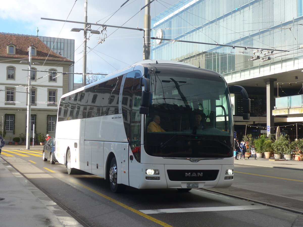 (212'937) - ??? - BE 68'270 - MAN am 14. Dezember 2019 beim Bahnhof Bern