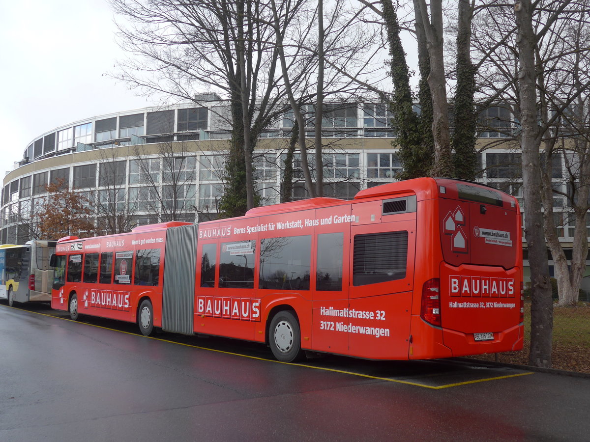 (213'085) - STI Thun - Nr. 707/BE 835'707 - Mercedes am 23. Dezember 2019 bei der Schifflndte Thun