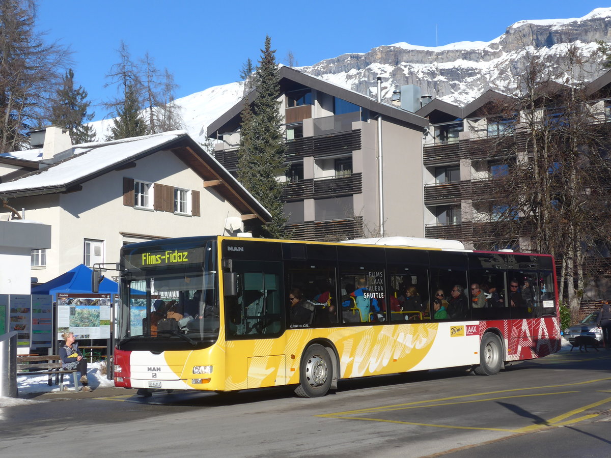 (213'252) - Stuppan, Flims - GR 64'143 - MAN am 1. Januar 2020 in Flims, Caumasee