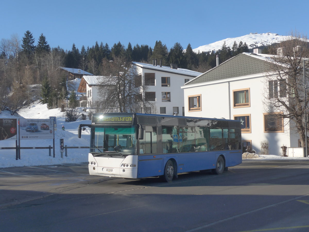 (213'259) - Stuppan, Flims - GR 52'280 - Neoplan (ex Demarmels, Salouf; ex Ming, Sils-Maria) am 1. Januar 2020 in Flims, Promenada