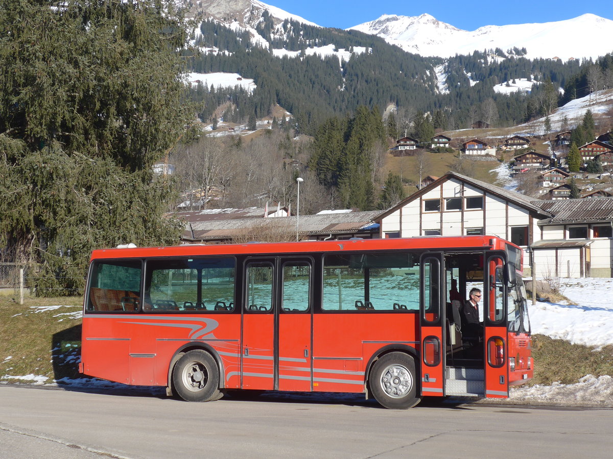 (213'305) - AFA Adelboden - Nr. 50/BE 715'002 - Vetter (ex AVG Grindelwald Nr. 21) am 2. Januar 2020 beim Bahnhof Lenk