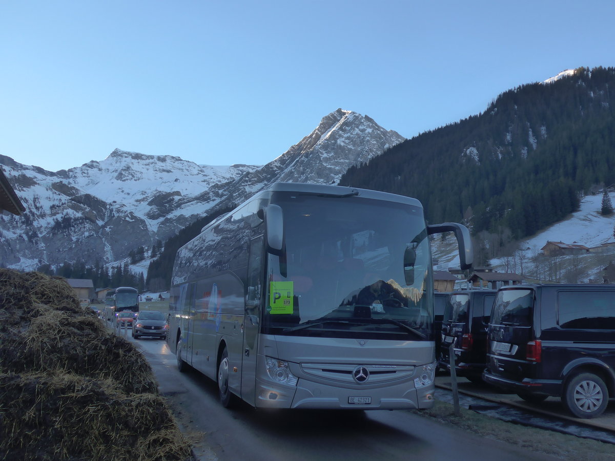 (213'501) - Ott, Steffisburg - BE 42'321 - Mercedes am 11. Januar 2020 in Adelboden, Weltcup