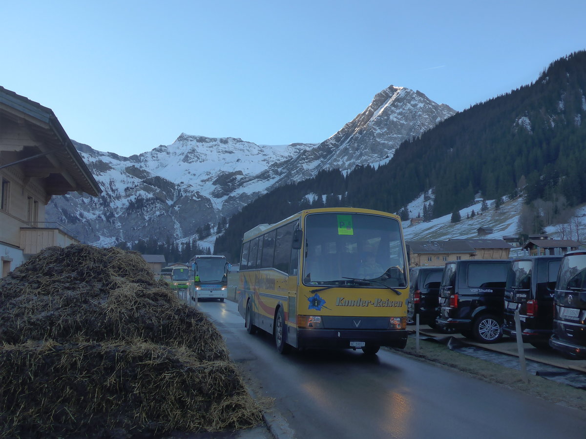 (213'510) - Kander-Reisen, Frutigen - Nr. 6/BE 59'817 - Vetter (ex AVG Grindelwald Nr. 18) am 11. Januar 2020 in Adelboden, Weltcup