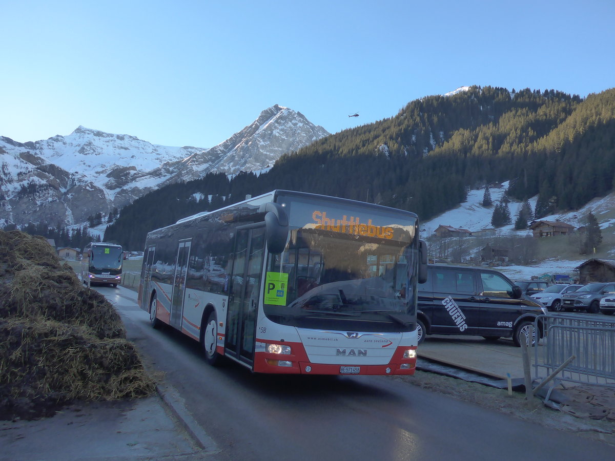 (213'548) - ASm Langenthal - Nr. 58/BE 571'458 - MAN am 11. Januar 2020 in Adelboden, Weltcup