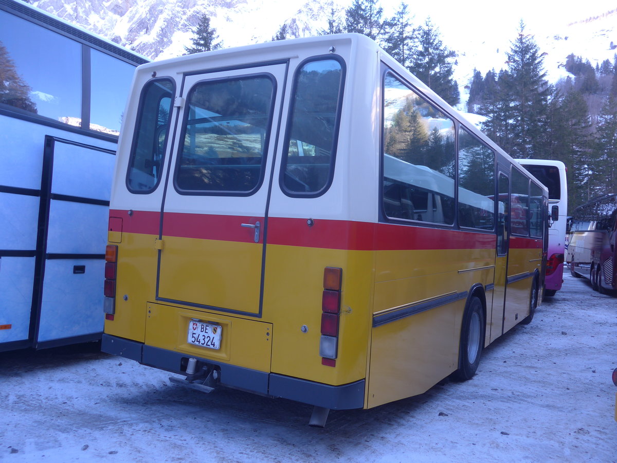 (213'624) - Gohl, Herzogenbuchsee - Nr. 12/BE 54'324 - NAW/Hess (ex Amstein, Willisau Nr. 12; ex Steiner, Altbron Nr. 12) am 11. Januar 2020 in Adelboden, Unter dem Birg