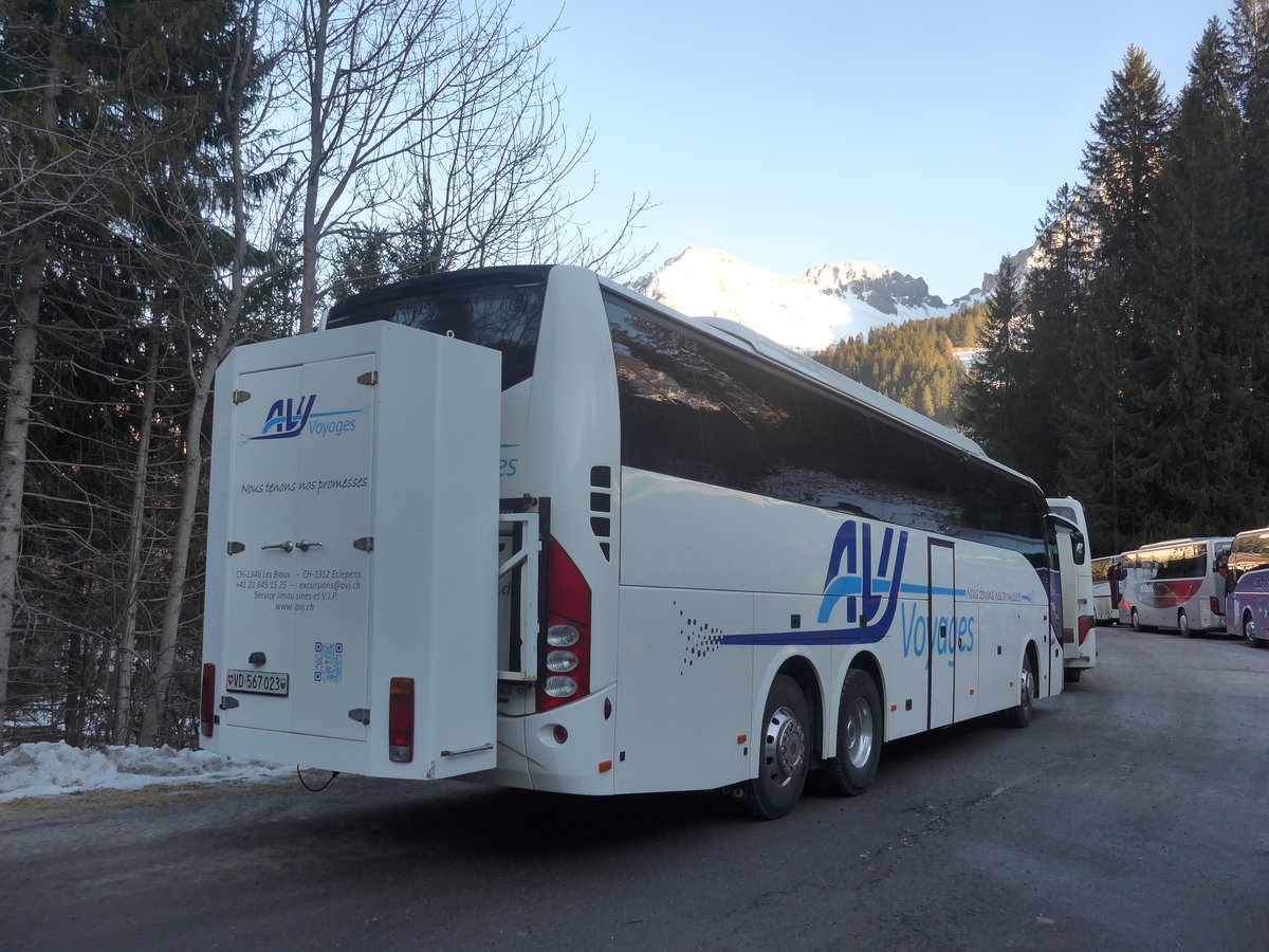 (213'689) - AVJ Lex Bioux - VD 567'023 - Volvo am 11. Januar 2020 in Adelboden, ASB