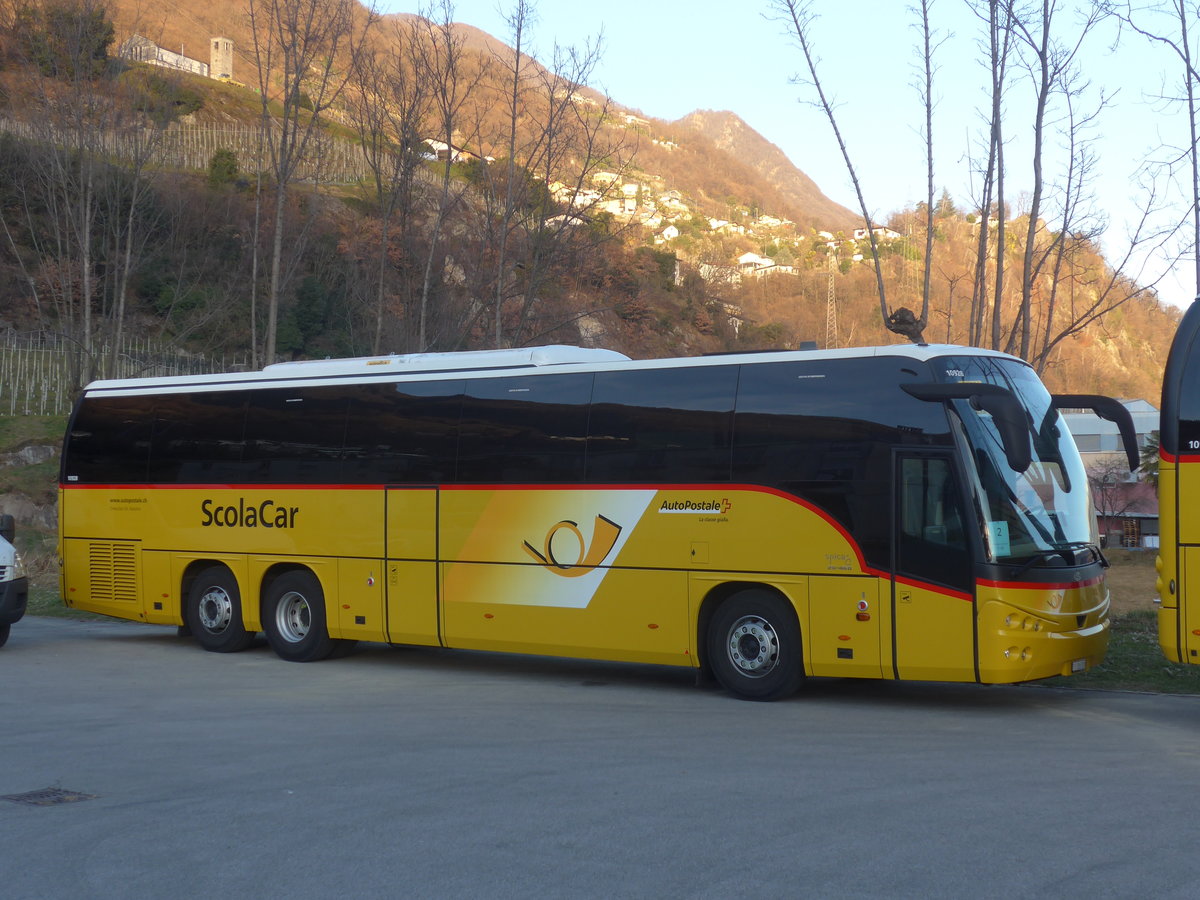 (214'752) - Chiesa, Riazzino - TI 316'310 - MAN/Beulas am 21. Februar 2020 in Riazzino, Motel Lago Maggiore