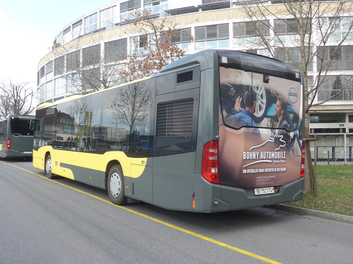 (215'292) - STI Thun - Nr. 174/BE 752'174 - Mercedes am 20. Mrz 2020 bei der Schifflndte Thun