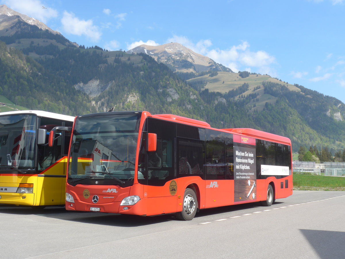 (216'410) - AFA Adelboden - Nr. 95/BE 26'774 - Mercedes am 24. April 2020 in Frutigen, Garage