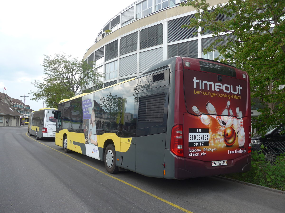 (216'457) - STI Thun - Nr. 179/BE 752'179 - Mercedes am 25. April 2020 bei der Schifflndte Thun