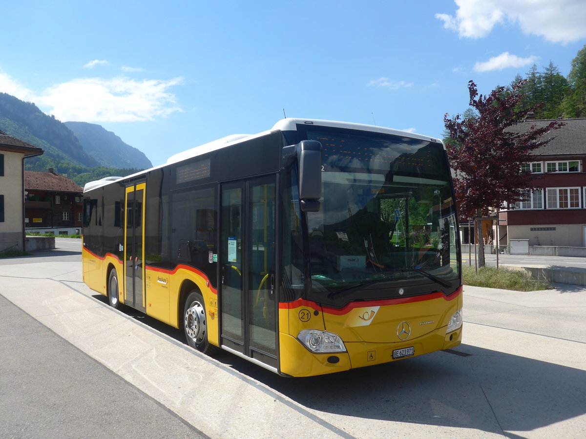 (217'072) - Flck, Brienz - Nr. 21/BE 623'971 - Mercedes am 17. Mai 2020 in Innertkirchen, Grimseltor