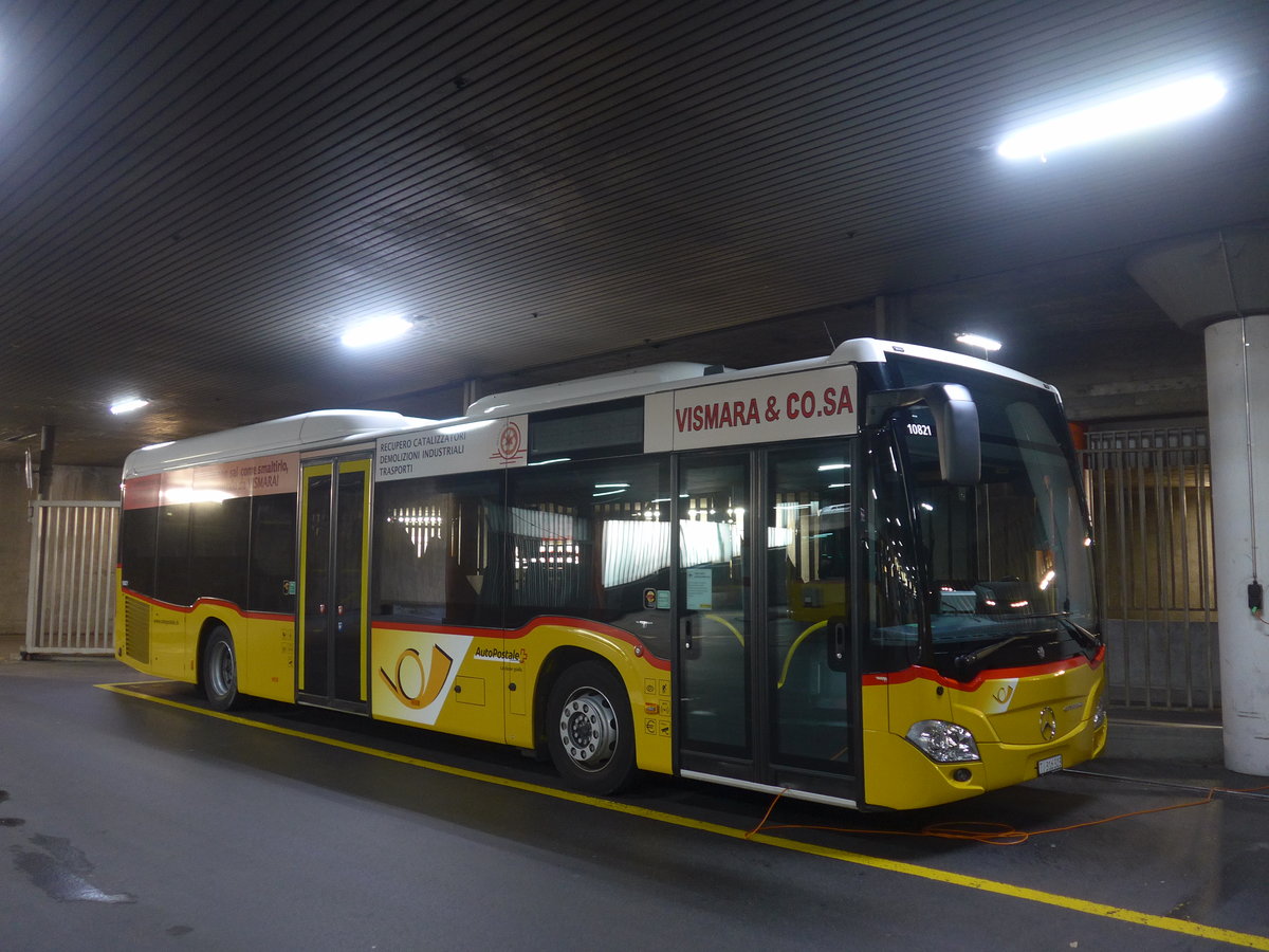 (217'286) - AutoPostale Ticino - Nr. 547/TI 316'303 - Mercedes am 24. Mai 2020 in Lugano, Postautostation