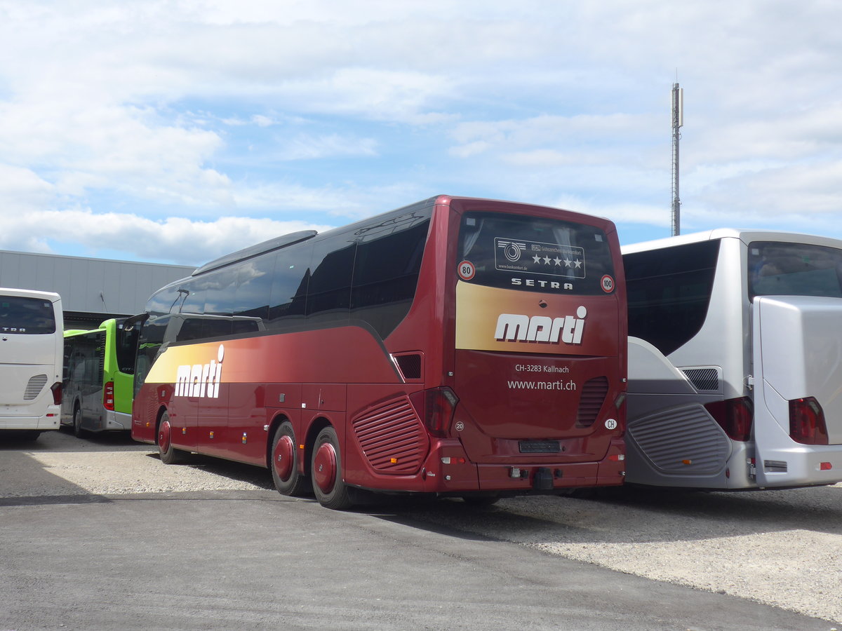 (217'427) - Marti, Kallnach - Nr. 20 - Setra am 30. Mai 2020 in Winterthur, EvoBus