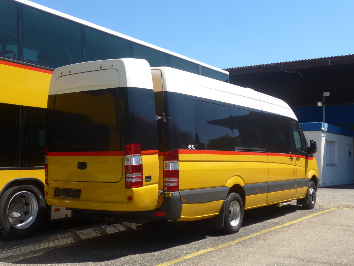 (217'516) - PostAuto Wallis - (VS 629) - Mercedes (ex Moosalp Tours, Stalden) am 31. Mai 2020 in Biel, Rattinbus