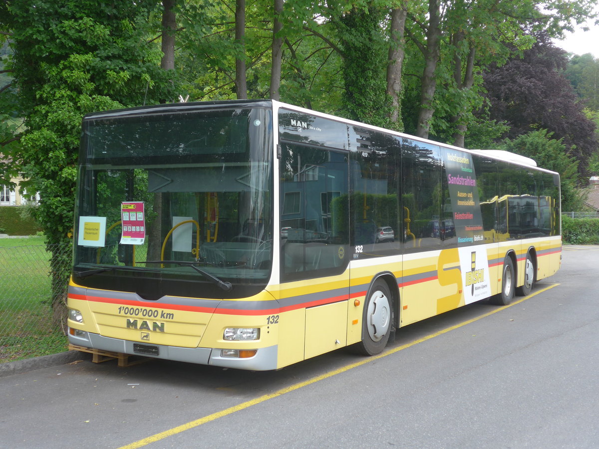 (217'618) - STI Thun - Nr. 132 - MAN am 6. Juni 2020 bei der Schifflndte Thun